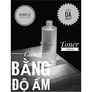 Nước Hoa Hồng CELDERMA 💖Freeship💖 Nước Cân Bằng Tẩy Da Chết Dịu Nhẹ Hàng Ngày 𝑴𝒊𝒍𝒅 𝑷𝒆𝒆𝒍𝒊𝒏𝒈 𝑾𝒂𝒕𝒆𝒓
