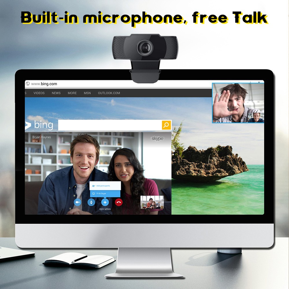 Webcam Hd 1080p 130 ° Hd Usb Wecam Chất Lượng Cao | BigBuy360 - bigbuy360.vn