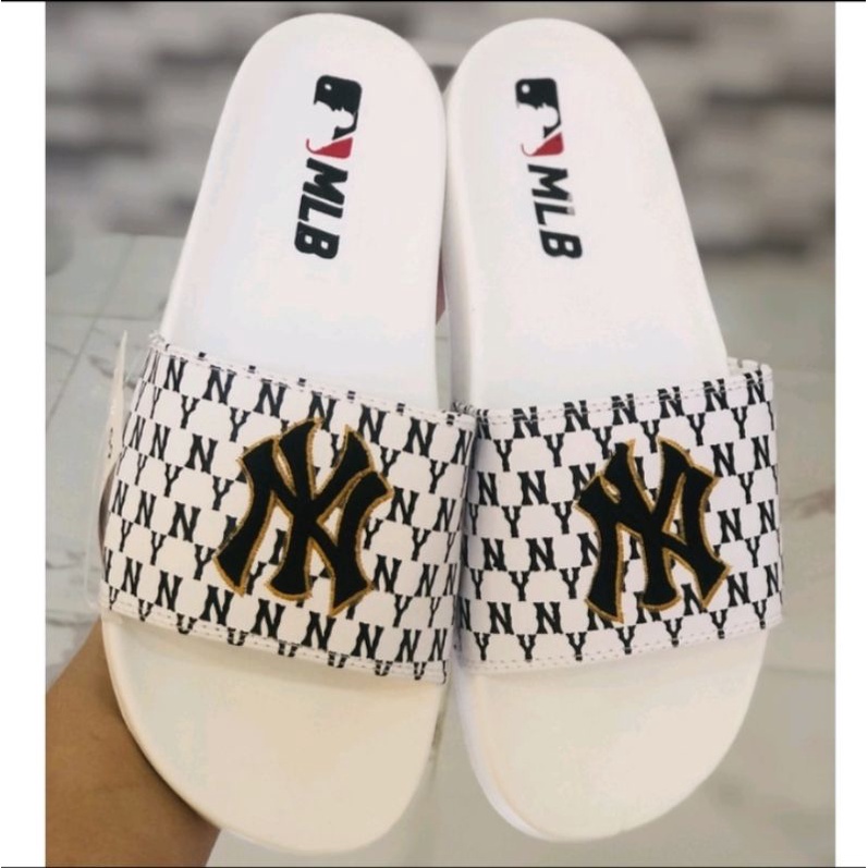 Dép nam nữ quai ngang M.L.B chữ thêu.size 36-43 KAWANA 024