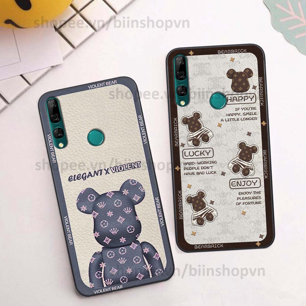 Ốp Huawei Y9 2019 / Y9 Prime 2019 hình gấu bear brick đẹp độc lạ, thời trang, cá tính