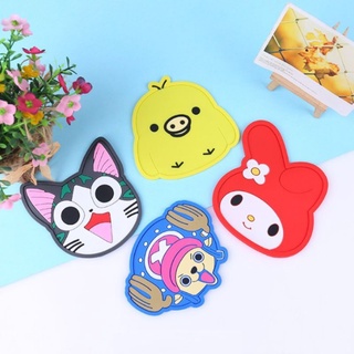 Lót ly silicon hình thú đáng yêu
