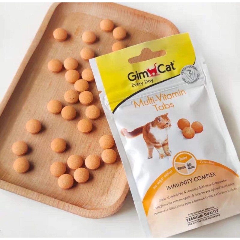 [Giao ngay HỎA TỐC] Viên vitamin Gimcat cho mèo các loại - Snack Gimcat vitamin - Vitamin cho mèo con