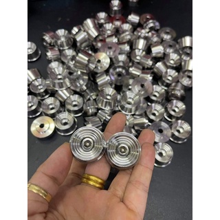 gù inox mẫu dòng xoáy 3 tầng dày chuẩn 304 ( bao gồm cao su lẫn ốc )