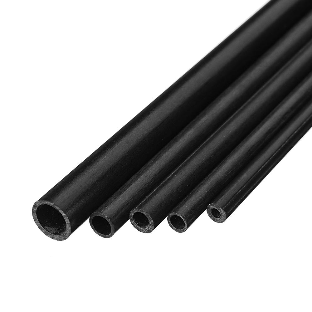 Ống sợi carbon 5 * 3 * 400 / 5 * 4 * 400 / 8 * 6 * 400mm cho máy bay điều khiển