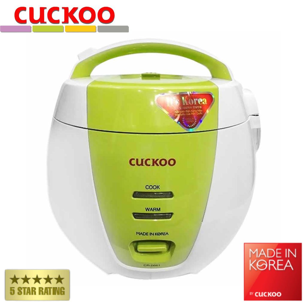 Nồi Cơm Điện Nắp Gài Cuckoo CR-0661 1L Hàn Quốc