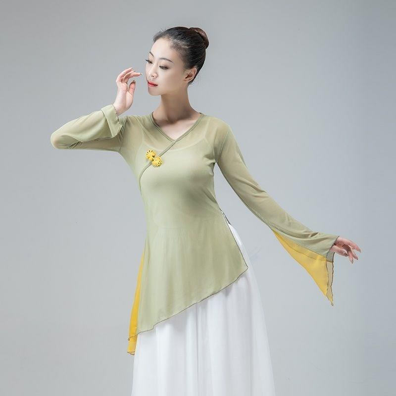 Trang Phục Sườn Xám Biểu Diễn Múa Truyền Thống Trung Hoa Cổ Điển Cho Nữ