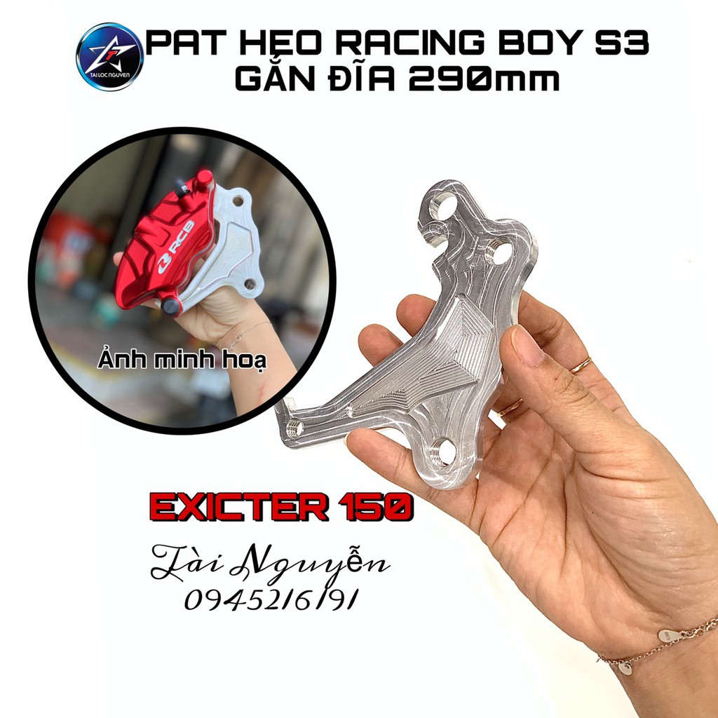 HEO RACING BOY S3 KÈM PAT CHO WINNER - EXCITER 150