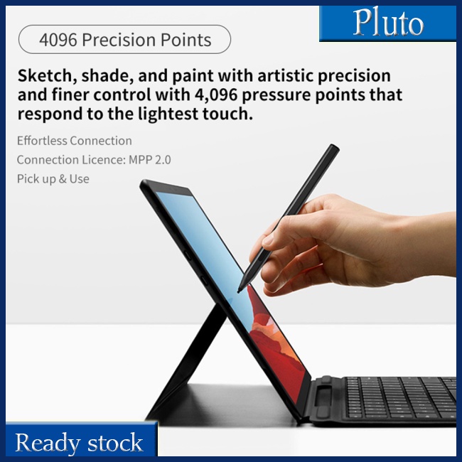 Bút Cảm Ứng Áp Suất Từ Mới 4096 Cho Surface Pro 3/4/5/6/7 Pro X