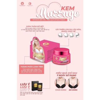Kem massage nở ngực siêu tốc thảo mộc 37( tặng dây đo + phiếu bảo hành chính hãng)
