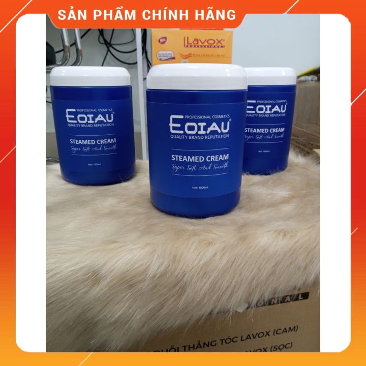 Hấp dầu siêu mềm mượt EOIAU 1000ml - nuôi dưỡng tóc dành cho tóc khô xơ hư tổn giúp tóc chắc khỏe sáng bóng