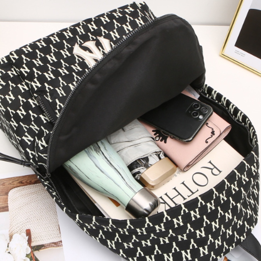 Balo MLB NY Monogram Backpack B218 Full Tag Code
