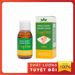 [CHÍNH HÃNG] Thảo dược ngâm chân Cung Đình (100ml)