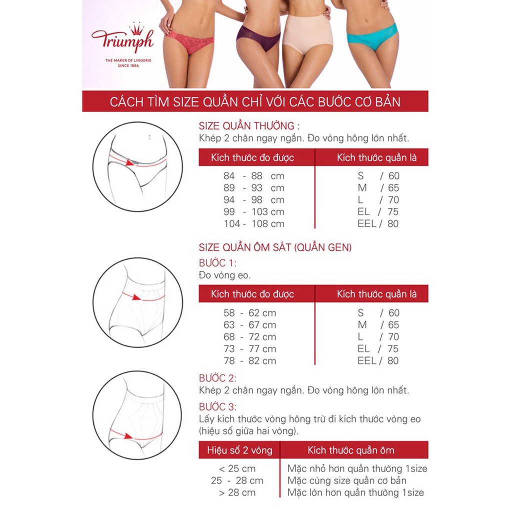Quần Lót Triumph Maximizer 858 Mini CHÍNH HÃNG