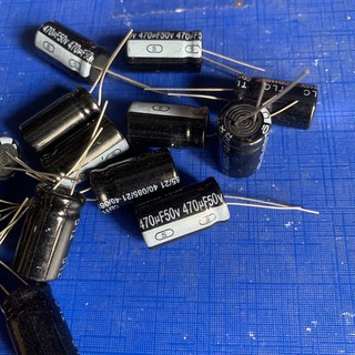 Tụ hóa 470uf 50v kích thước 20 x 11mm