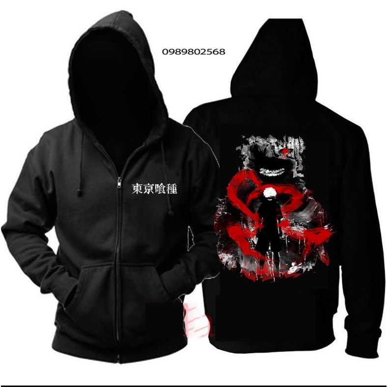 Áo khoác Tokyo Ghoul đẹp giá tốt kèm chất lượng 🎁
