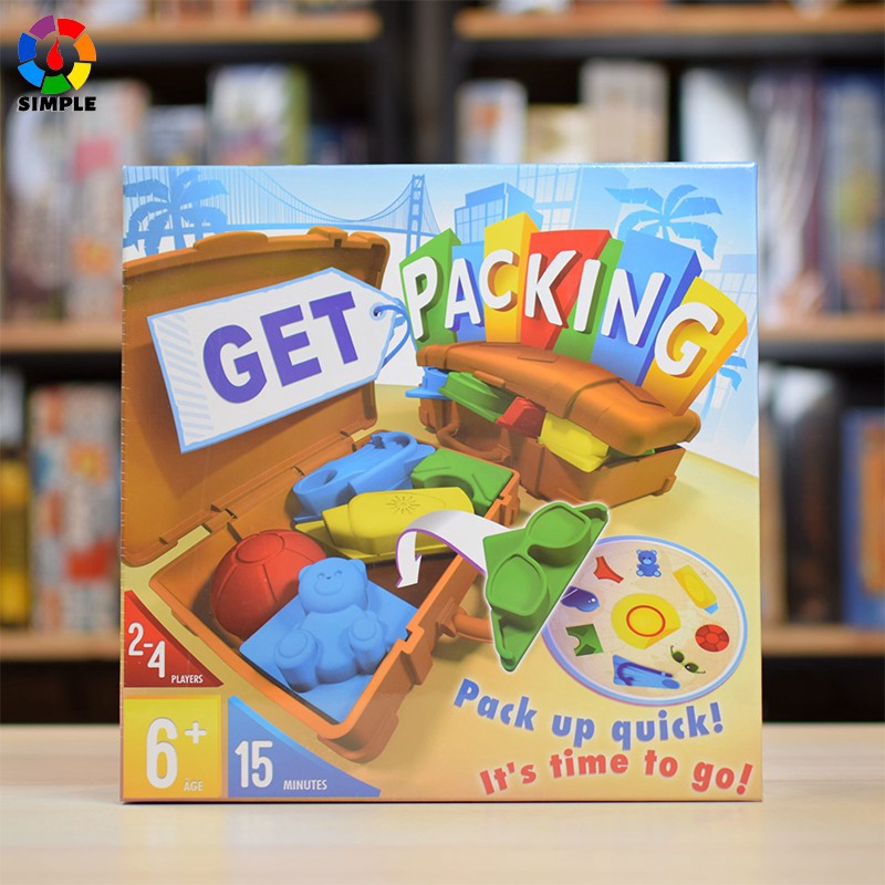 Happy Hut Storage Icon Get Packing Children Game Trò chơi giải đố đóng gói hành lý thú vị dành cho bé