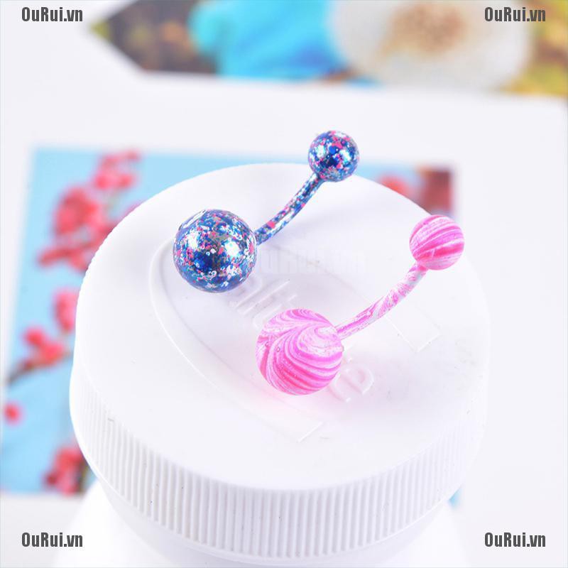 Set 16 Phụ Kiện Trang Trí Rốn Nhiều Màu Sắc Thời Trang