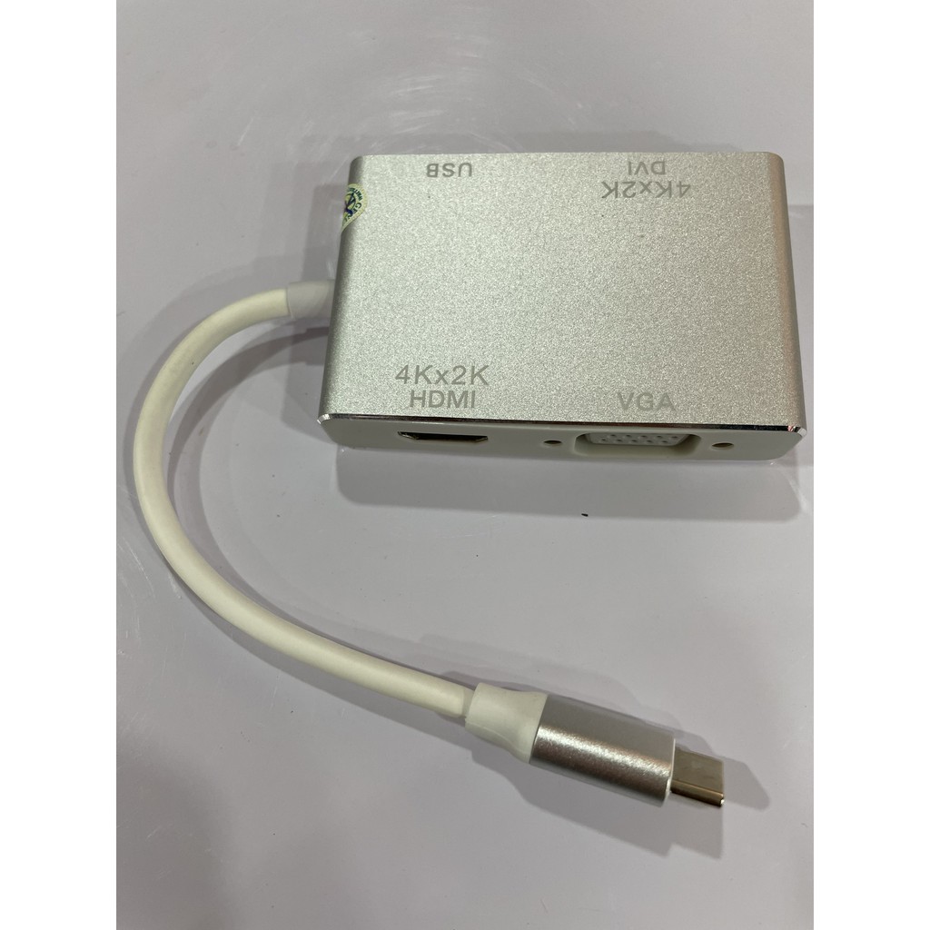 Cáp chuyển Type C to HDMI -VGA - DVI - USB