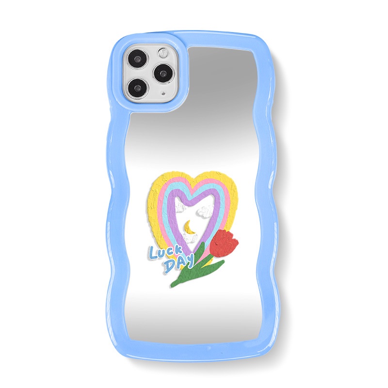 Ốp lưng iphone Phù Hợp Ốp Điện Thoại Họa Tiết Ren Tráng Gương Sang Trọng Cho iphone13Pro / 12Pro / 11 / xr Dinuo case