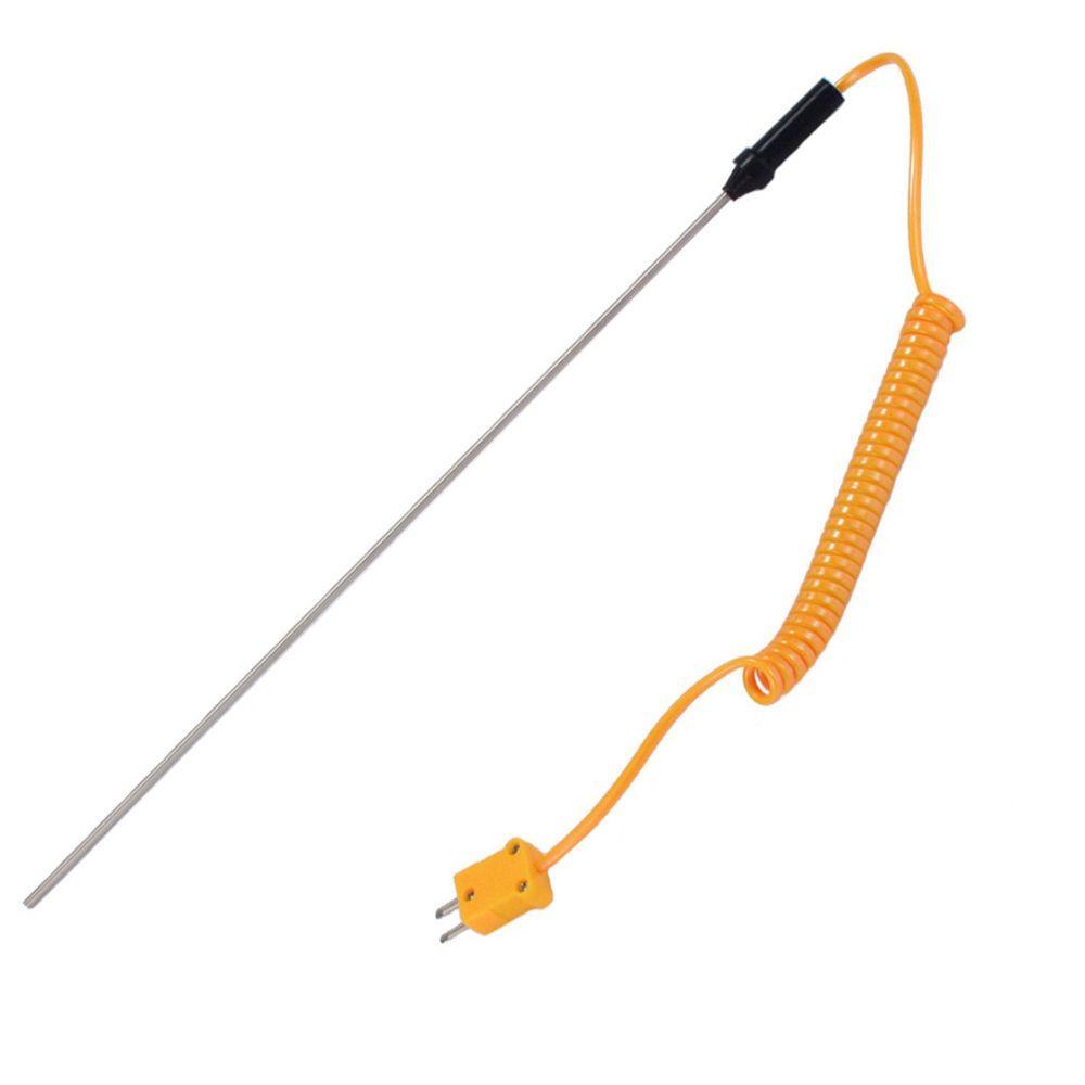 1pc Dụng Cụ Phân Tích Nhiệt Độ Cảm Biến Đầu Dò K-Type Với Dây Cáp Điều Khiển Nhiệt Độ