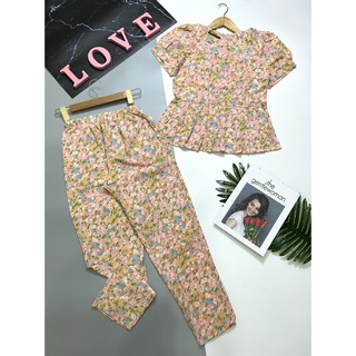 Set Bộ Dài Vải Lụa Cao Cấp