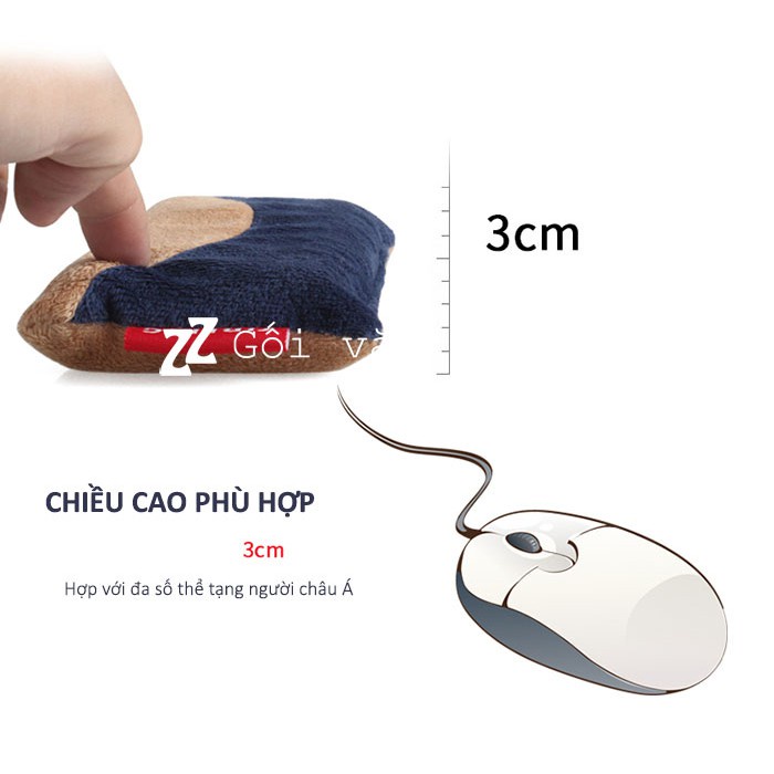 Người giúp việc tốt cho gia đình GỐI KÊ CỔ TAY, GỐI DÙNG CHUỘT MÁY TÍNH GLT-01 CHỐNG ĐAU MỎI, CO CỨNG TAY