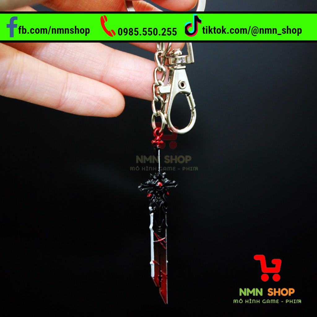 Mô hình game Genshin Impact - Wolf’s Gravestone (Đường Cùng Của Sói) 6cm