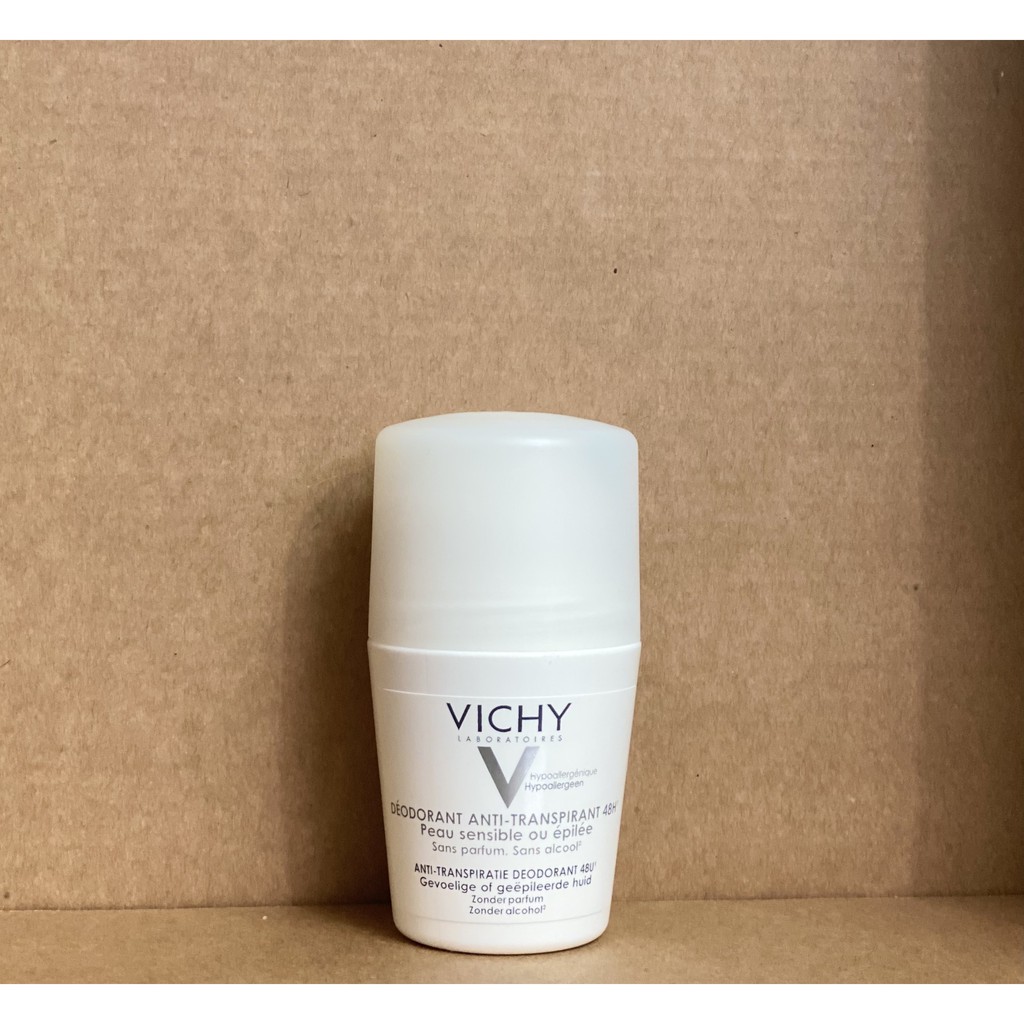 Lăn nách Vichy 48H Chính hãng Pháp lăn khử mùi Vichy nam nữ