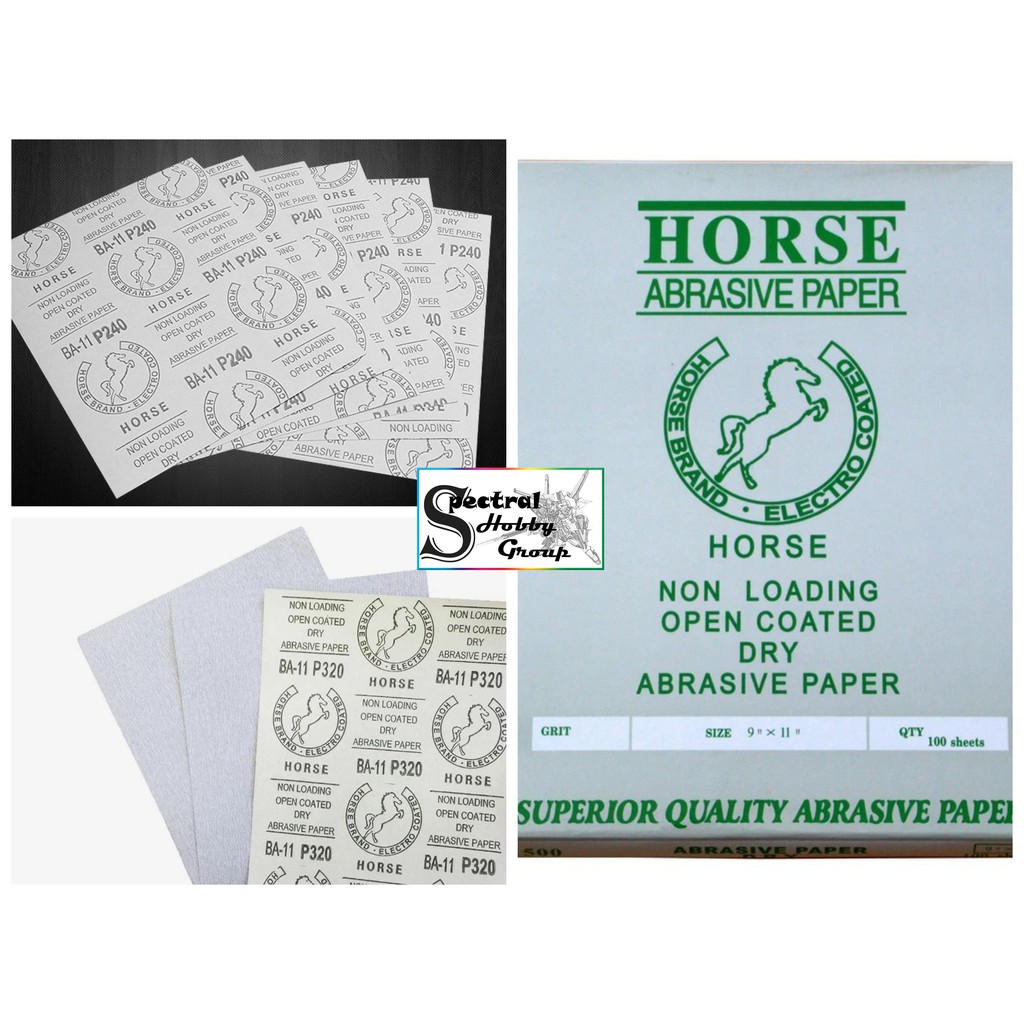 Giáy chà nhám mịn con ngựa Horse Abrasive paper dry 800 1000 1200 1500 Korea Superior Quality