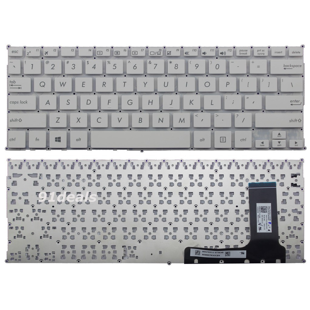 (KEYBOARD) BÀN PHÍM LAPTOP ASUS E202 dùng cho Eeebook E202S E202SA E202M E202MA TP200 E205 E205S