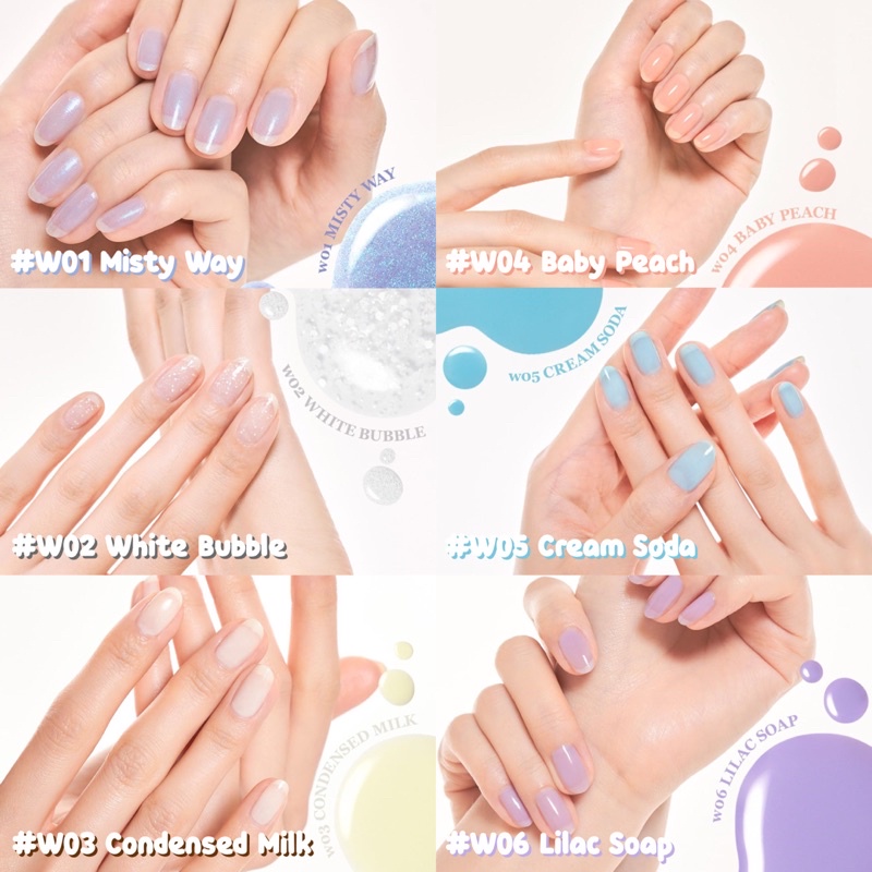 Sơn móng tay xinh xắn Romand Mood Pebble Nail 7g