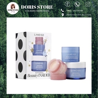  [3 món] Set dưỡng da và môi Lanei