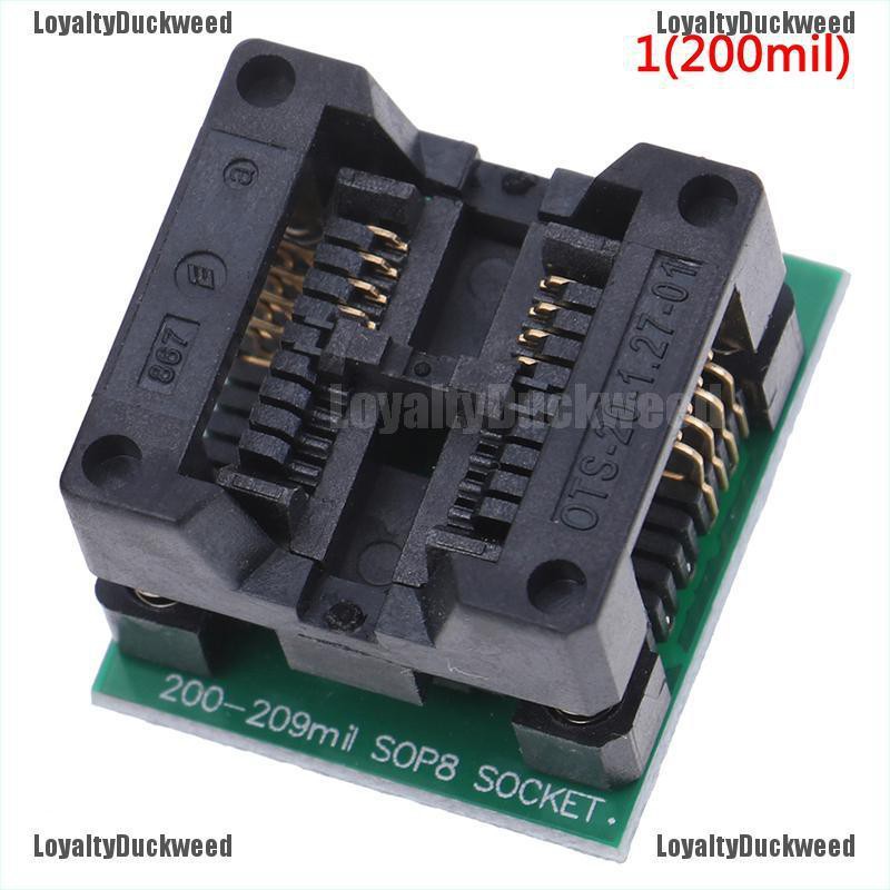 Linh kiện chip lập trình chuyển đổi từ soic8 sop8 sang dip8 150mil 200mil chuyên dụng