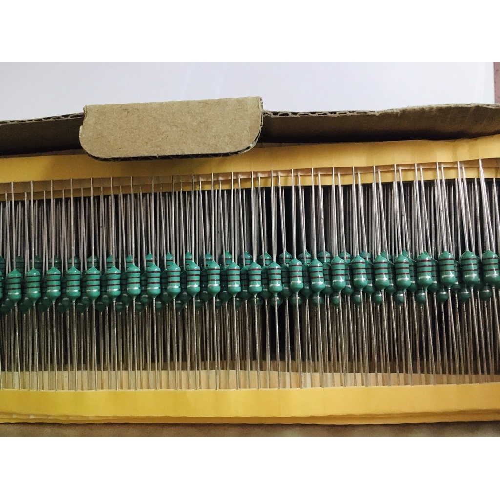 10 Cái Cuộn cảm vạch AL0410-222K 2.2MH 1/2W