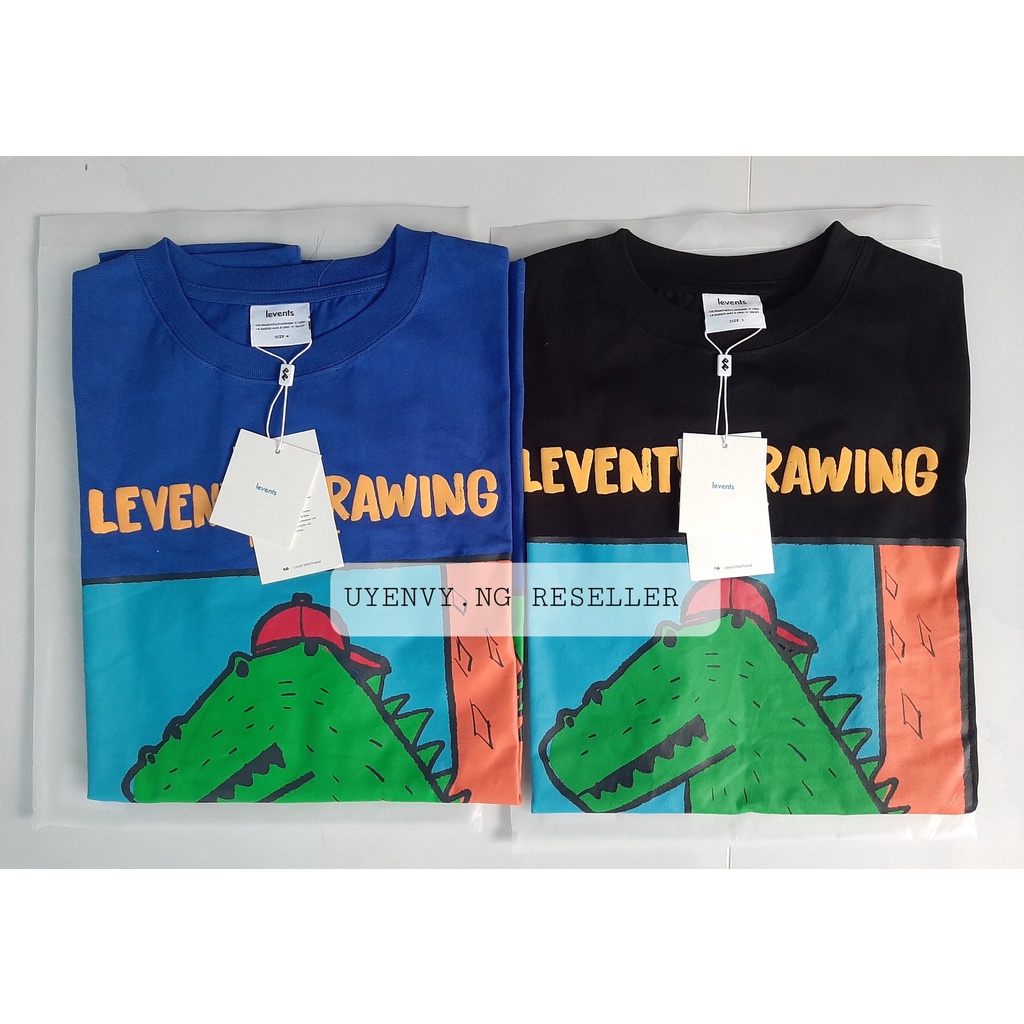 ÁO THUN LEVENTS® FUNNY CROCODILE (HÀNG CHÍNH HÃNG)