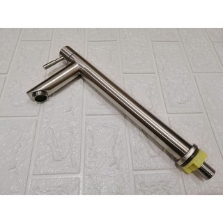 vòi lavabo lạnh inox 304