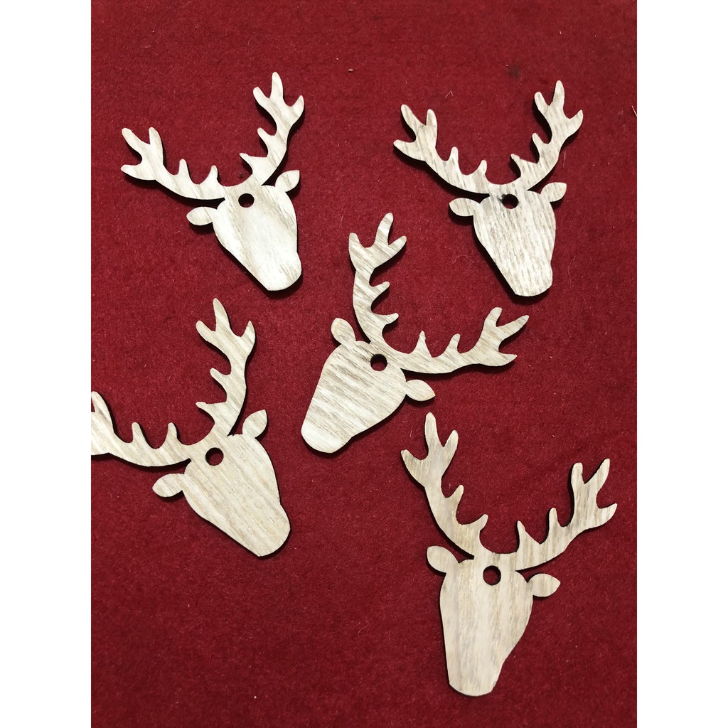 Phụ Kiện Trang Trí Các Dịp Lễ Tết Nhiều Hình Bằng Gỗ Cho Bạn Thỏa Sức Lựa Chọn