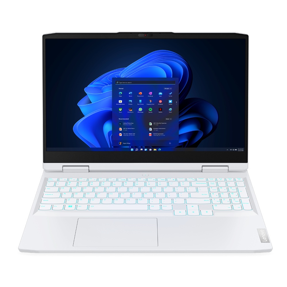 Laptop Lenovo Ideapad Gaming 3 15IAH7 Intel i5 12500H Ram 16GB SSD 512G 4GB RTX 3050Ti 15.6"FHD Win 11Trắng