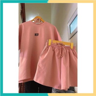 Set Bộ Đồ Thể Thao Trơn Ba Màu Nam Nữ In Hình Logo Ba Màu Cực Đẹp