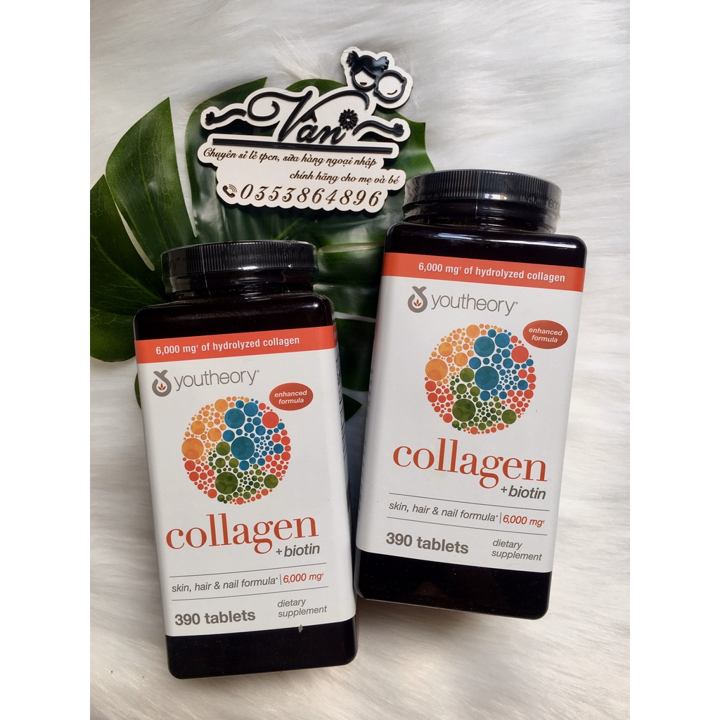 Collagen youtheory 390 viên Mỹ