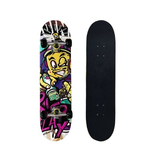 Ván Trượt Cougar-Skateboard Bensai 15 Chính Hãng, Gỗ Ép 7 Lớp, Mặt Nhám Phù Hợp Cho Người Mới Chơi