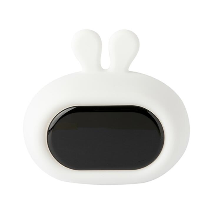 Đồng Hồ ARTBOX Hàn Quốc Hình Tai Thỏ Vỏ Silicon Mềm Phát Đèn