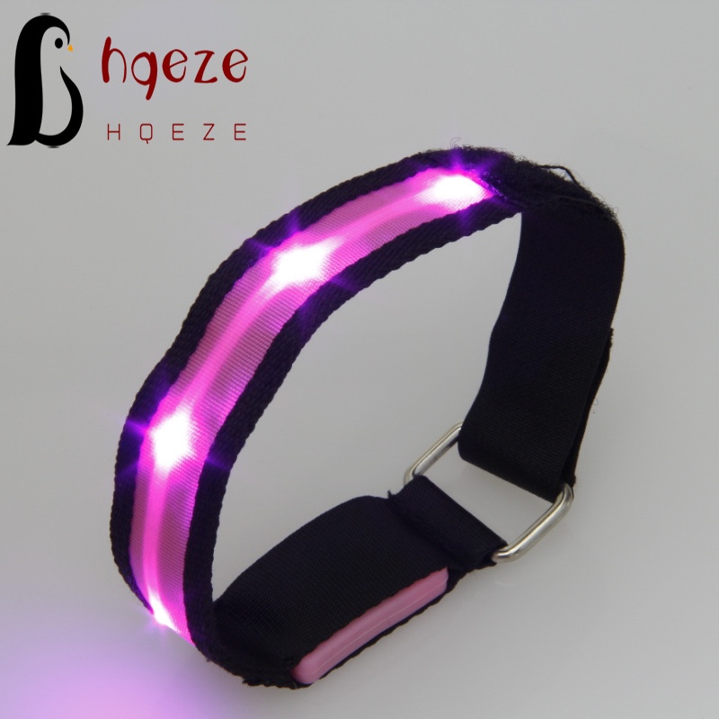 Băng Đeo Cánh Tay Có Đèn LED Nhấp Nháy An Toàn Tiện Dụng Cho Chạy Bộ / Đi Bộ / Đi Bộ / Đi Bộ / Đi Bộ / Đi Bộ