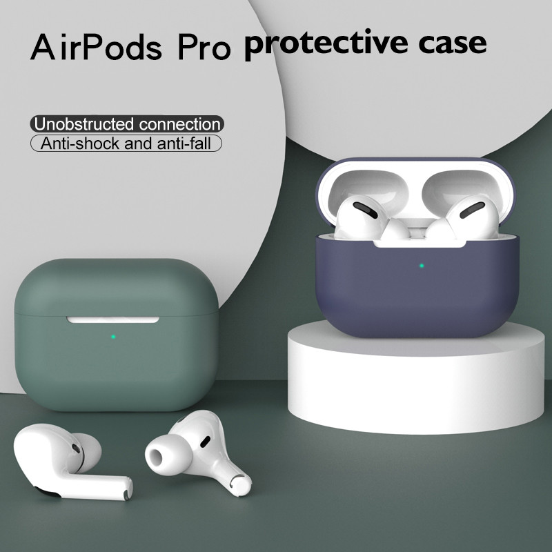 Vỏ Silicon Bảo Vệ Cho Hộp Sạc Tai Nghe Airpods Pro Apple Airpods Pro 3 Air Pods Pro