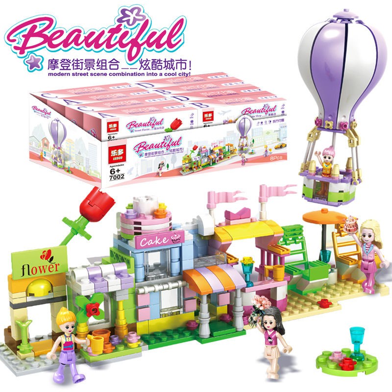 Tương thích với các khối Lego, Princess Castle, Girl Play House Series Đồ chơi phát triển có lợi cho trí thông minh net