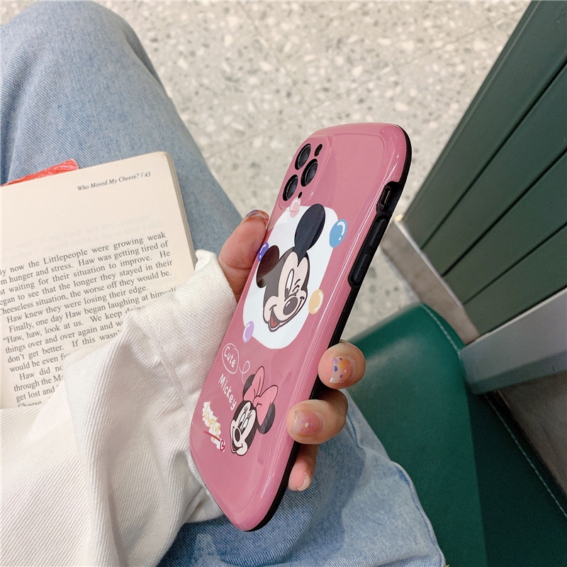 Ốp iphone - Ốp lưng imd cong Mickey và minnie 6plus/6splus/7/8/7plus/8plus/x/xs/xsmax/11/11promax - Awifi Case T4-4 | BigBuy360 - bigbuy360.vn