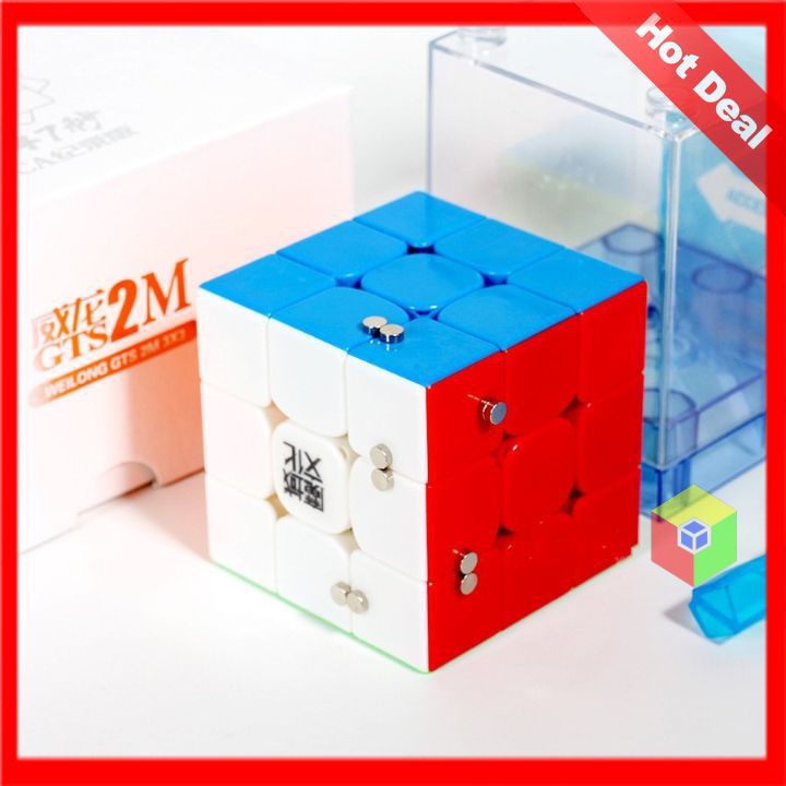 Rubik 3x3 MoYu Weilong GTS 2 M Stickerless - Phiên bản WCA Edition (Có sẵn nam châm)