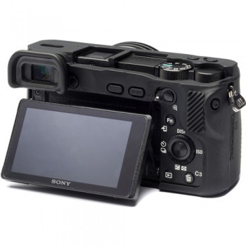 Bao Silicon Bảo Vệ Máy Ảnh Sony A6500 - Đen