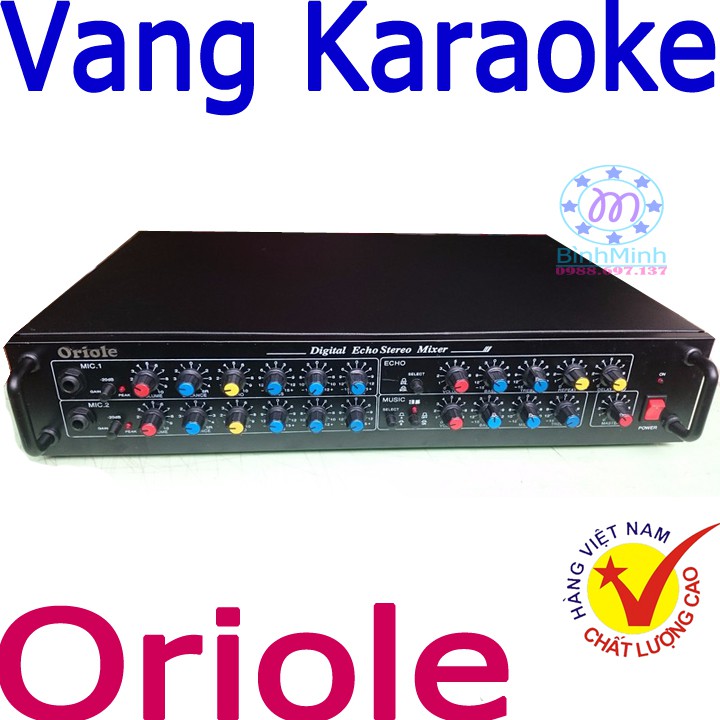 Vang Oriole Digital EchoStereoMixer | Vang hát karaoke