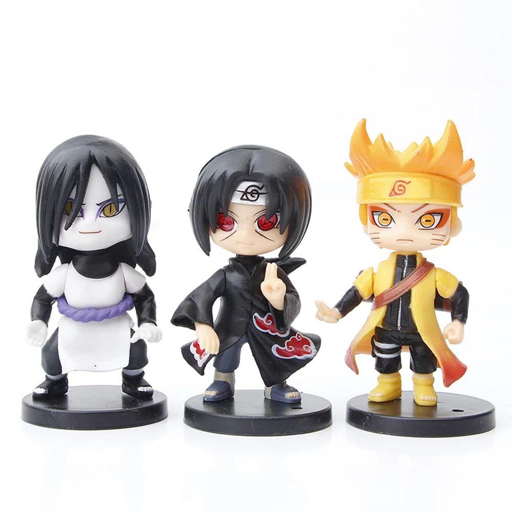 Set 12 Mô Hình Nhân Vật Phim Hoạt Hình Naruto